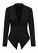Veste blazer cintrée à boutons et revers tailleur années 1950 - 7