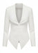 Veste blazer cintrée à boutons et revers tailleur années 1950 - 9