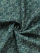 Robe Vert Ditsy Imprimé Floral Col Carré et Tablier Années 1950