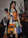 [Prévente] Robe en A Col Claudine Imprimé Chat Art Abstrait Années 1960 3