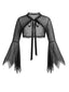 Ensemble d'accessoires costume d'Halloween ailes chauve-souris noires