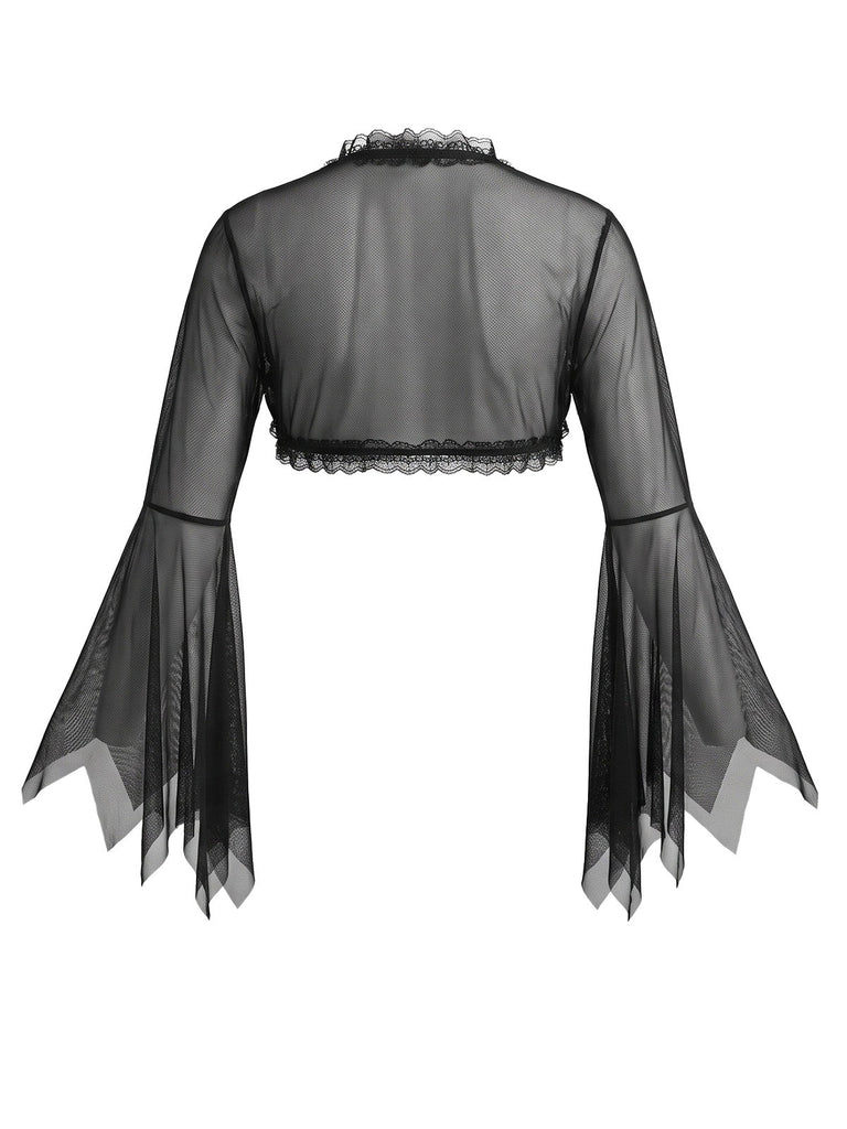 Ensemble accessoires Halloween noirs à ailes de chauve-souris - 2