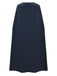 Robe plissée bleu marine cape inspirée de Queen années 70