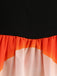Robe évasée Halloween à citrouilles, chauves-souris et nœud à l’encolure années 1950 - 13