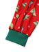 Combinaison de Noël à manches longues et imprimé cheminée Années 1950 - 6