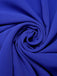 Pré-vente] Robe dos nu bleue en mousseline de soie unie des années 1950