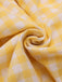 Robe à carreaux bloc de couleur coton à bretelles spaghetti des années 1950