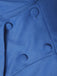 Manteau à revers larges et manches lanternes unies des années 1960