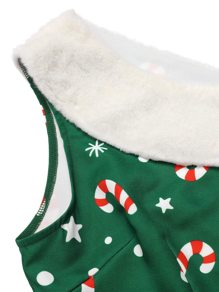 [Pre-Sale] Combinaison asymétrique en patchwork de fourrure rose des années 1950