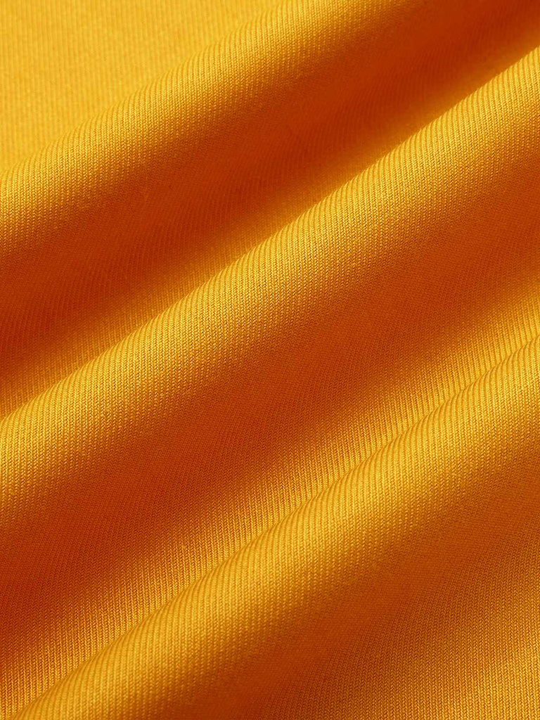 Robe de princesse à col en cœur et nœud des années 40