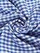 Robe crayon à carreaux bleu licou à épaules dénudées des années 1960