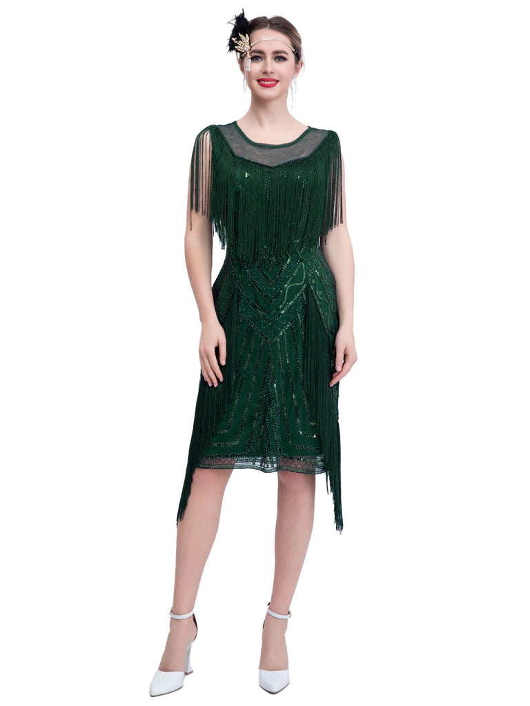IBTOM CASTLE Women's Cocktail Dress Fringed Dress Costume Year Gatsby Transparent Flapper Dress 1920 Women's Glitter Evening Dress for Art Deco Tango Latin Party Prom, Apricot Gold, S IBTOM CASTLE Women's Cocktail Dress Fringed Dress Costume Year Gatsby Transparent Flapper Dress 1920 Women's Glitter Evening Dress for Art Deco Tango Latin Party Prom, Apricot Gold, S