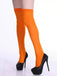 Bas unis jusqu’aux cuisses pour costume d’Halloween