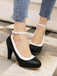 Chaussures à Talons Hauts avec Bride à la Cheville