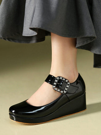 Chaussures Mary Jane Vintage Lolita à Boucle 2