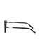 Lunettes de Soleil Vintage Monture Carrée Perle Noir 3