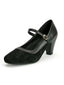 Chaussures Mary Jane Bout Pointé Talon Bloc Boucle Vintage