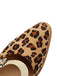 chaussures Léopard Buckle Strap Chunky High Heel Mary Jane Pumps