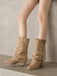 Vintage Frange Mi-Mollet Western Bottes 8
