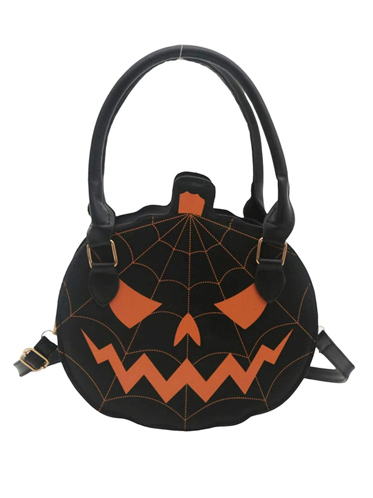Sac à main citrouille Jack-o'-lantern pour Halloween
