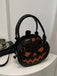 Sac à main citrouille Jack-o'-lantern pour Halloween
