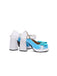 Chaussures Mary Jane à talons épais et blocs de couleur