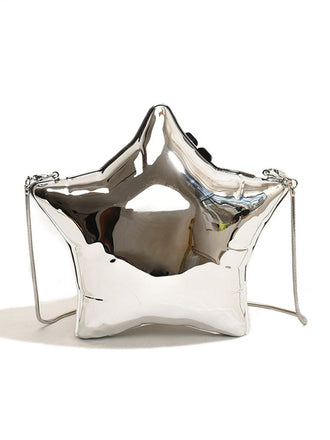 Sac bandoulière amusant avec chaîne étoile à cinq branches