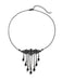 Collier pendentif chauve-souris en alliage gothique