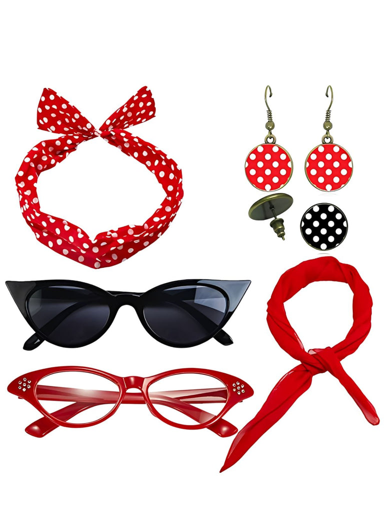 Set d'Accessoires Costume Vintage Années 1950