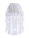 Jupe tutu asymétrique en maille lumineuse à LED Années 1980 - 4