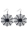 Ensemble d’accessoires noir d’Halloween avec cape à toile d’araignée