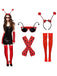 Ensemble d’accessoires costume coccinelle rouge à pois