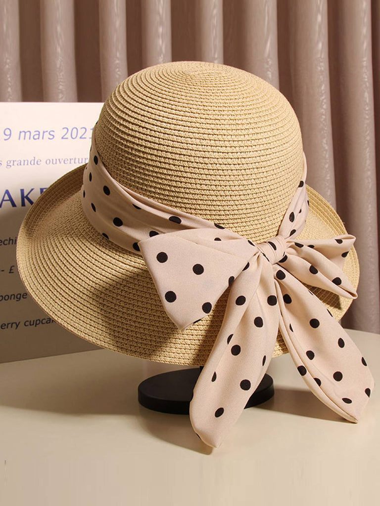 Chapeau de Paille Femme Ruban Blanc | Chapeau En Paille Chapeau de Paille Femme Ruban Blanc | Chapeau En Paille