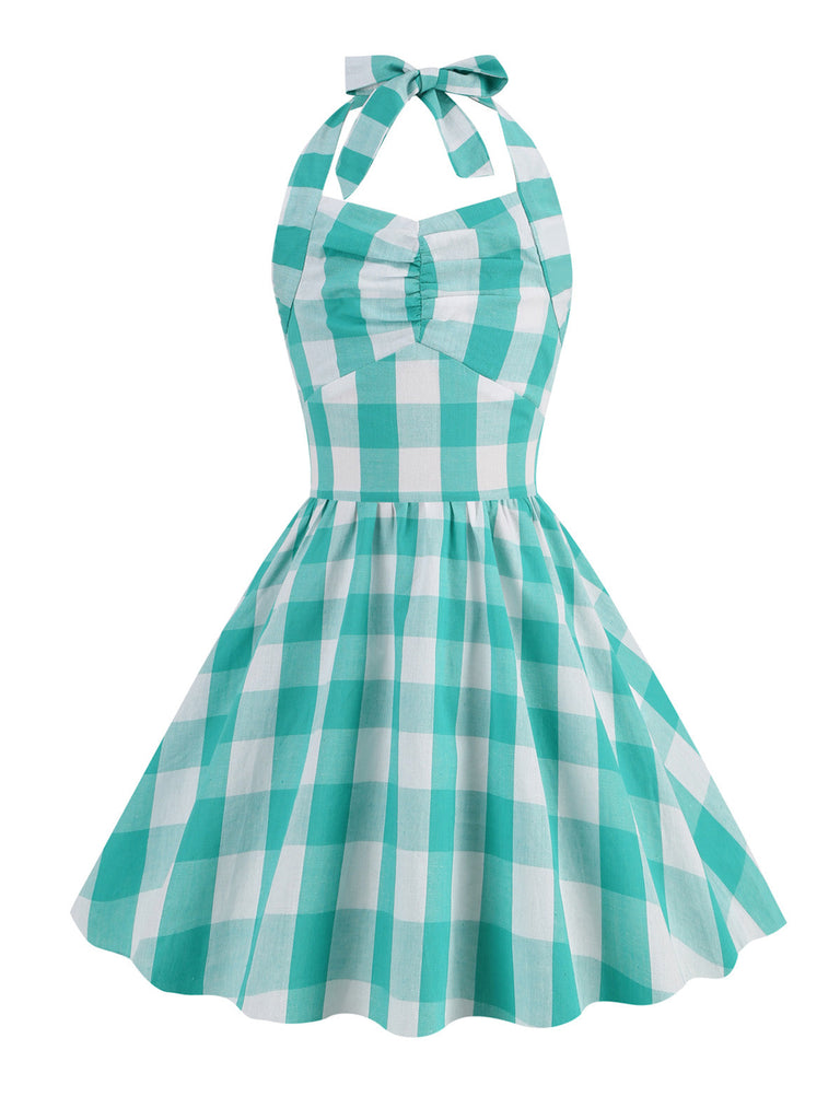 Robe trapèze pin-up licous à carreaux des années 1950 Enfants
