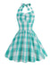 Robe trapèze pin-up licous à carreaux des années 1950 Enfants