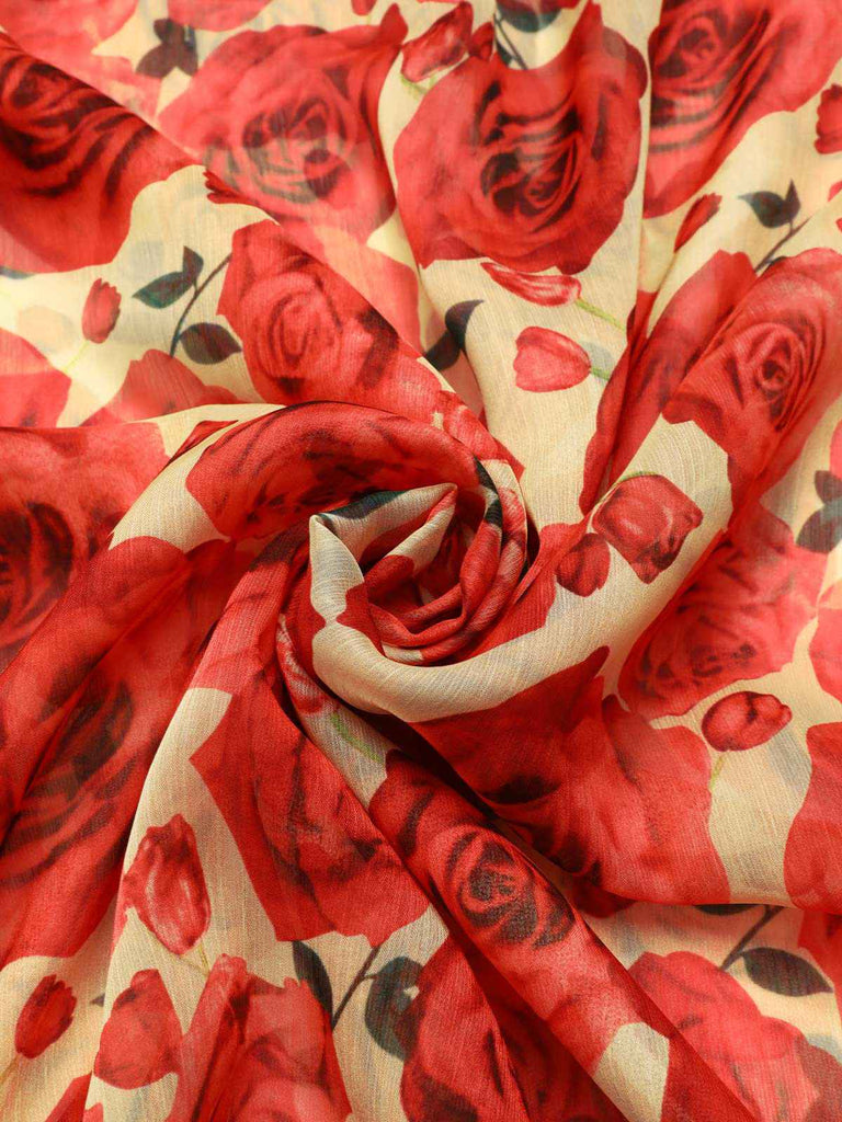[Prévente] Ensemble bikini rouge et cache-maillot longue roses années 60