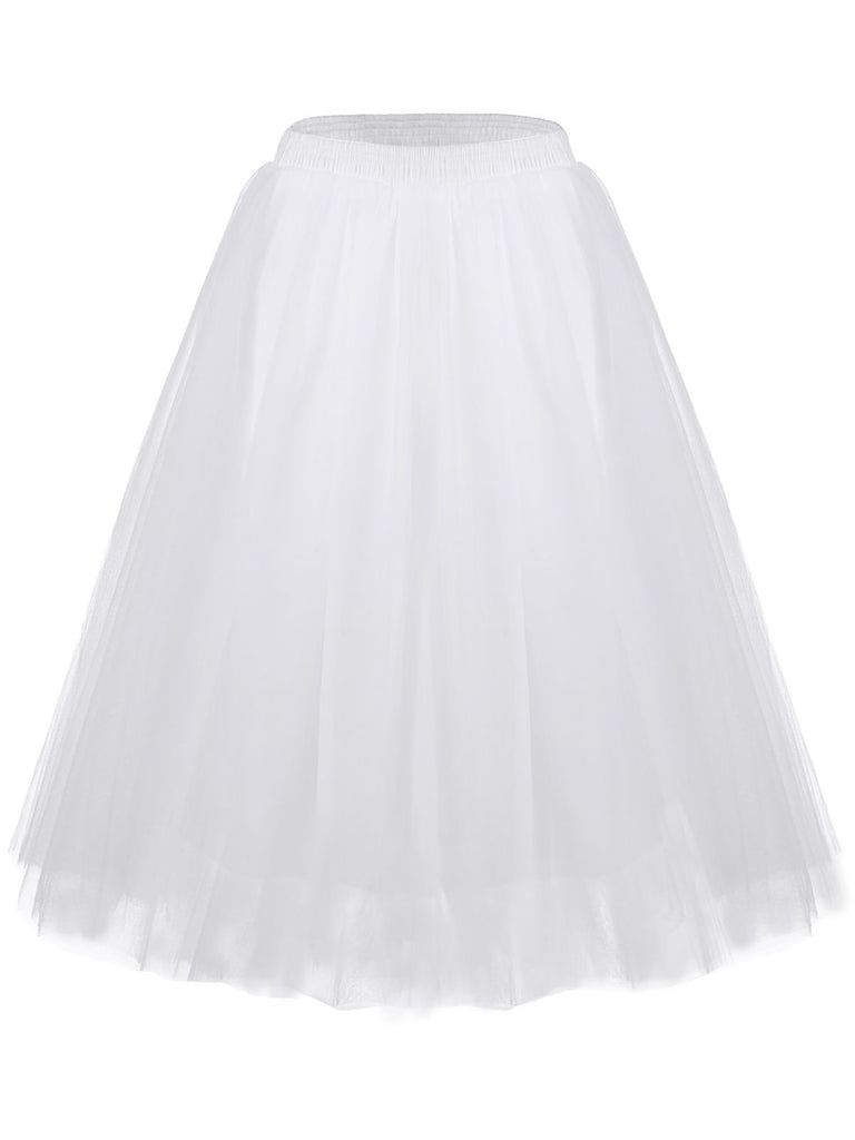 Jupon Années 50 Solid en Tulle 15
