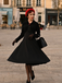 [Prévente] Veste courte en maille texturée noire