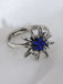 Accessoires Vintage Edelweiss Rhinestone Ring