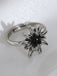 Accessoires Vintage Edelweiss Rhinestone Ring