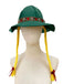 Accessoires Vintage Brodé Flower Jaune Braided Hat