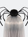 Serre-tête noir Halloween en forme d'araignée