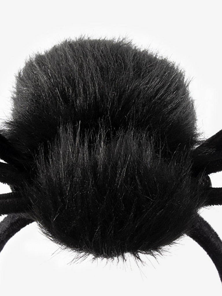 Serre-tête noir Halloween en forme d'araignée