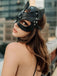 Masque noir à cornes pour bal masqué et déguisement d’Halloween - 5