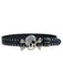 Accessoires Halloween Tête de Mort Rhinestone Studded Gothique Belt