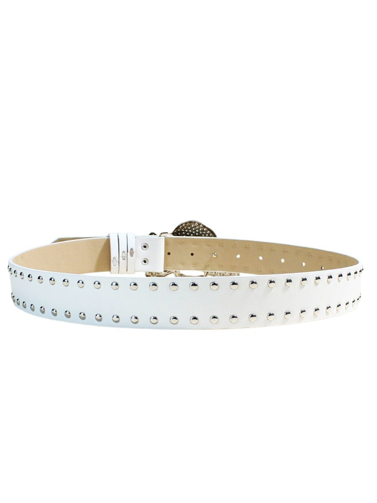 Accessoires Halloween Tête de Mort Rhinestone Studded Gothique Belt