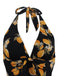 Maillot de Bain Florale Une-pièce pour Femmes