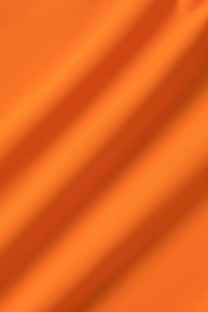 [Prévente] Maillot de bain fleuri orange à bretelles croisées nœud papillon années 1950