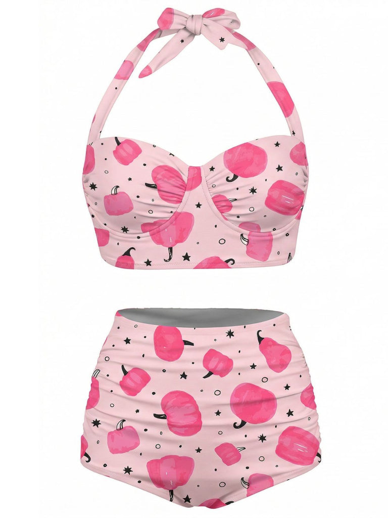 [Prévente] Maillot de Bain Dos Nu Lacé Toile d'Araignée Noir années 50 9