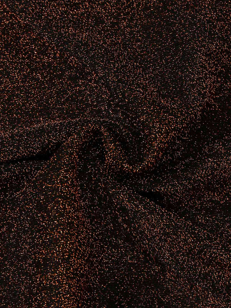 Maillot de bain une pièce à paillettes dos nu et nœud découpé années 1940